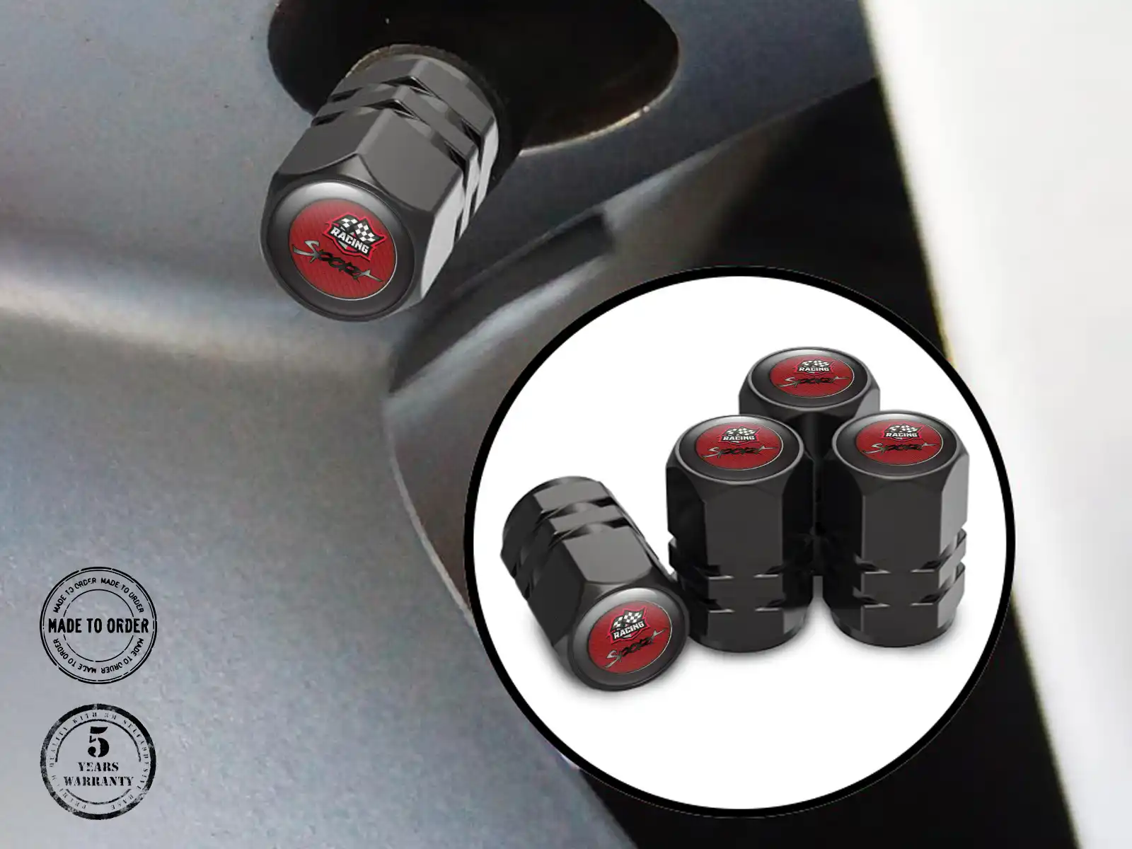 Tyre Valve Covers for SUV Top Tier